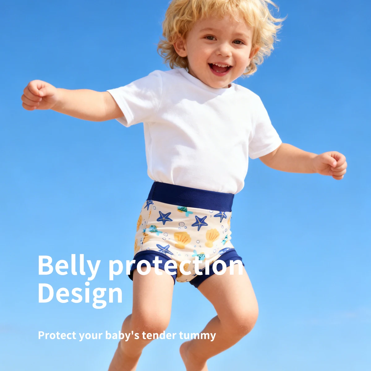 Maillot de Bain Couche Bébé Anti-Fuite Réutilisable – Image 2