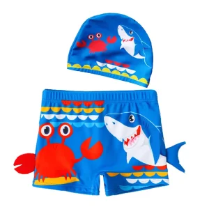 Maillot de Bain Garçon 2 pièces Requin