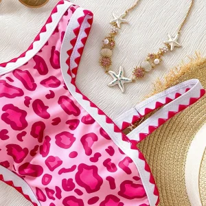 Enfant portant maillot de bain fille jaune Soleil d'Été