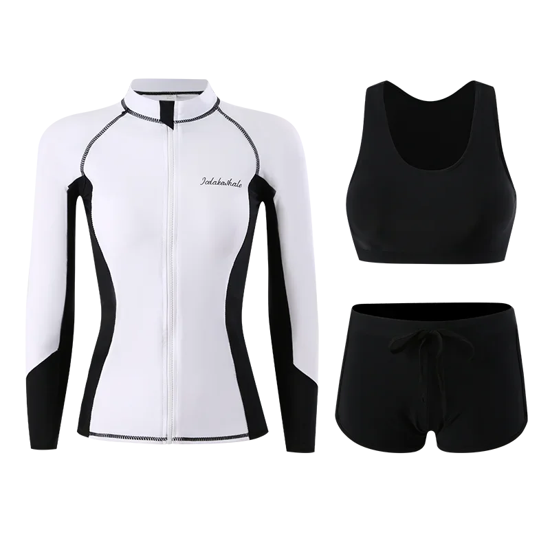 Maillot de Bain Femme Anti-UV Élégance Marine – Image 7