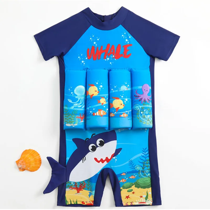 Maillot de bain enfant garçon avec flotteur – Image 6