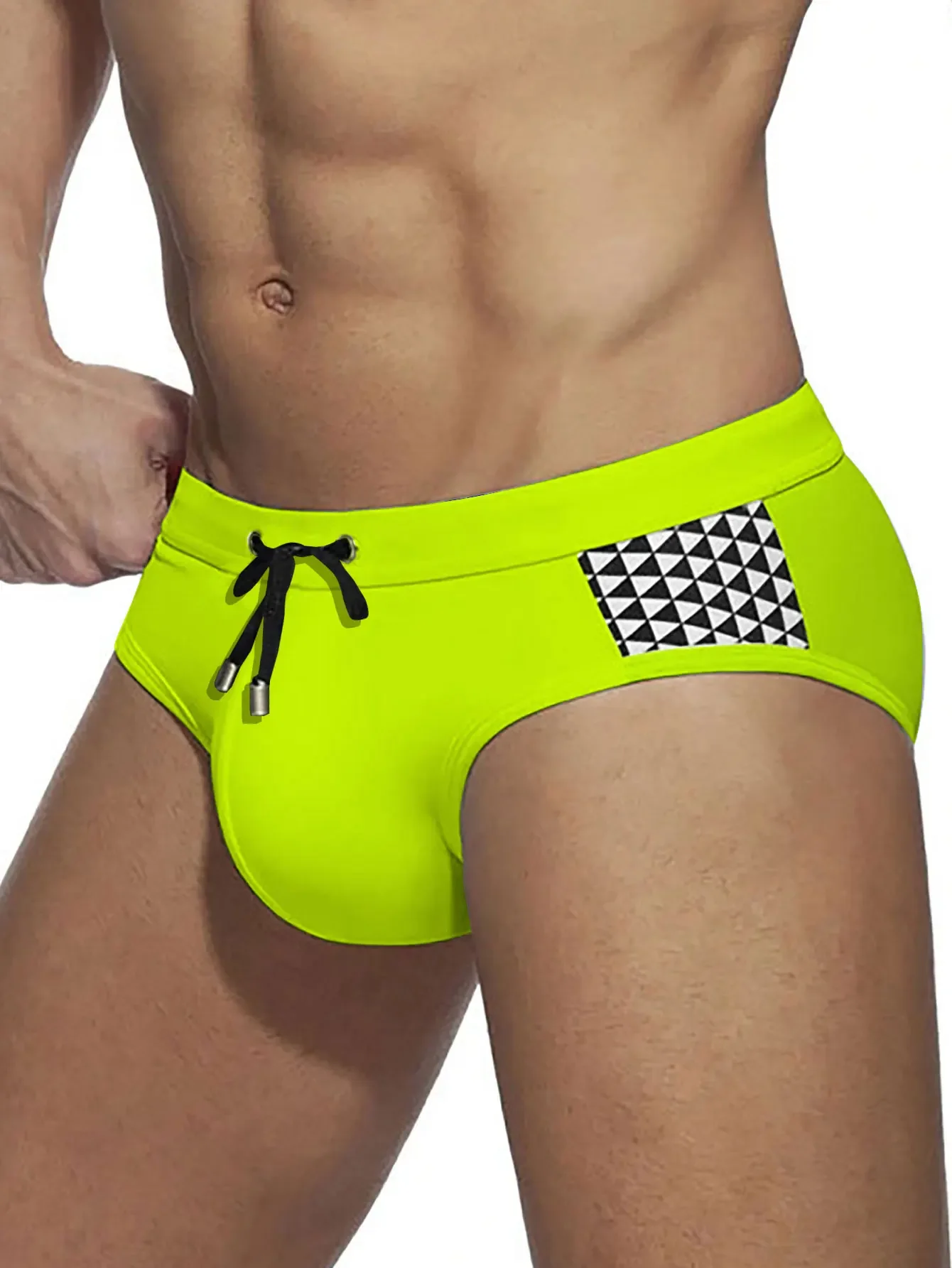 Slip de Bain Homme Neon Wave – Image 4