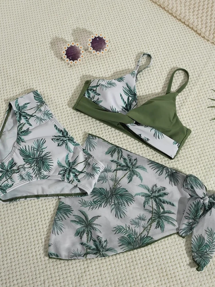 Maillot de Bain Fille 3 Pièces Tropical – Image 4