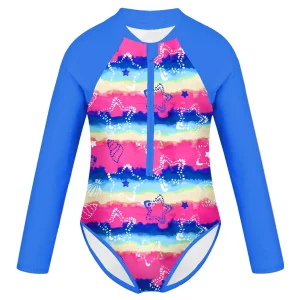 Maillot de Bain Fille amanches longues UV Riviera