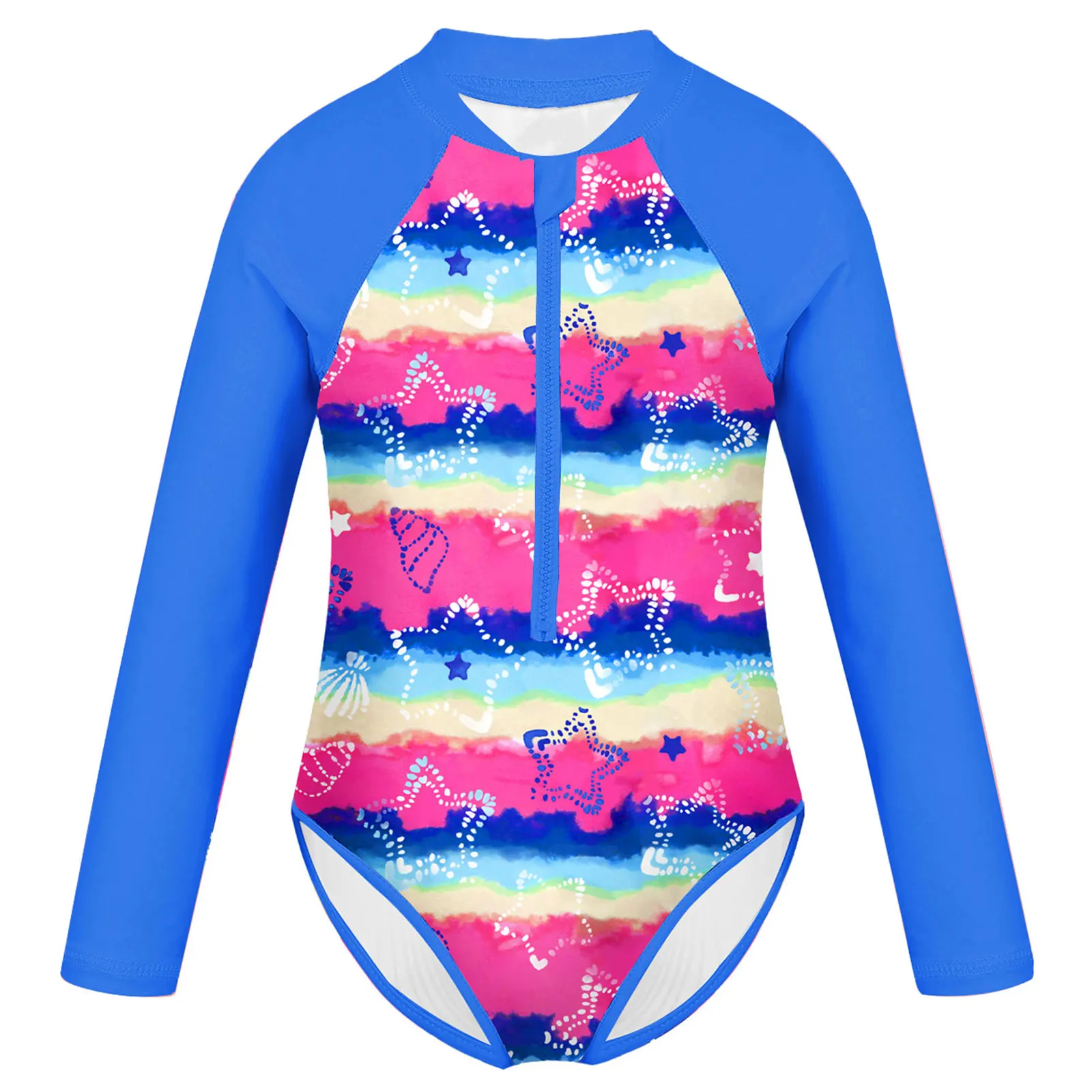 Maillot de Bain Fille amanches longues UV Riviera