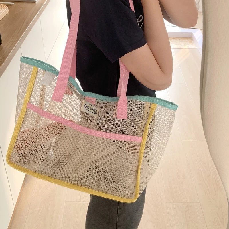 Sac de plage Flor en tissu léger et durable