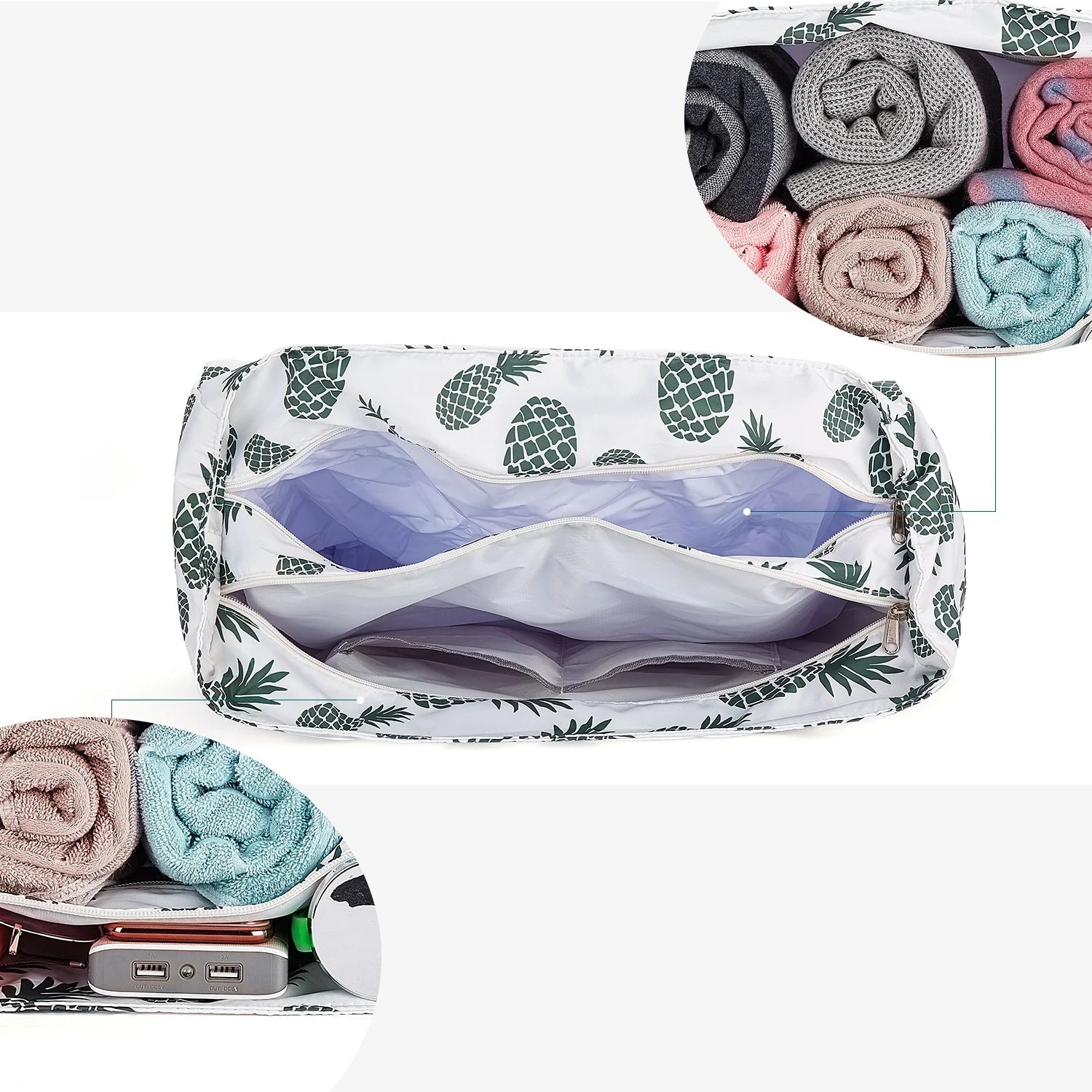 Élégant sac de plage Tirza pour femme avec grande capacité