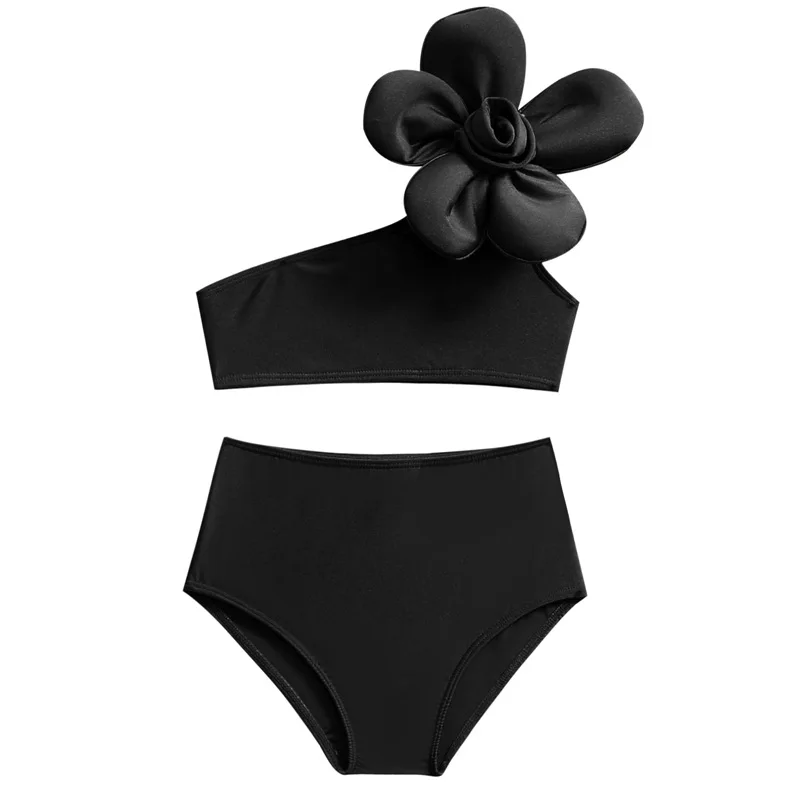 Maillot de Bain Fille 2 Pièces Rose Tropical – Image 6