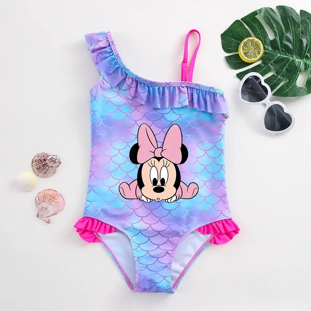 Maillot de Bain Bébé Fille Petite Sirène Magique