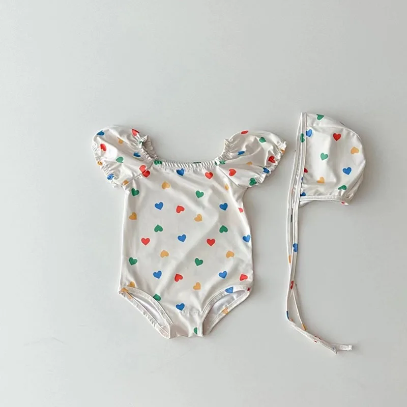Maillot de Bain Bébé Fille Petit Cœur Tendre – Image 7