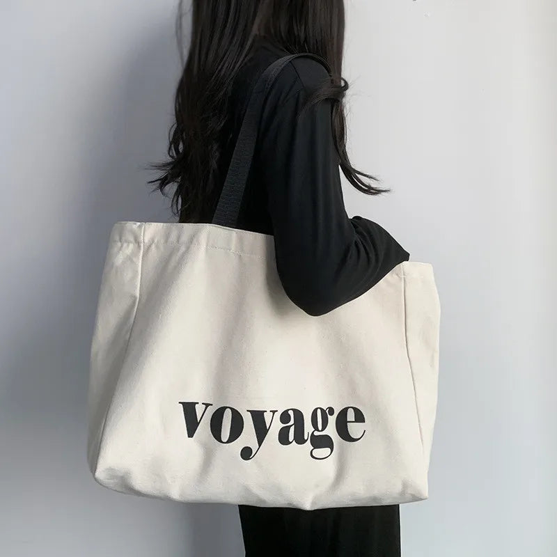 Sac de plage grand format en toile résistant au sable