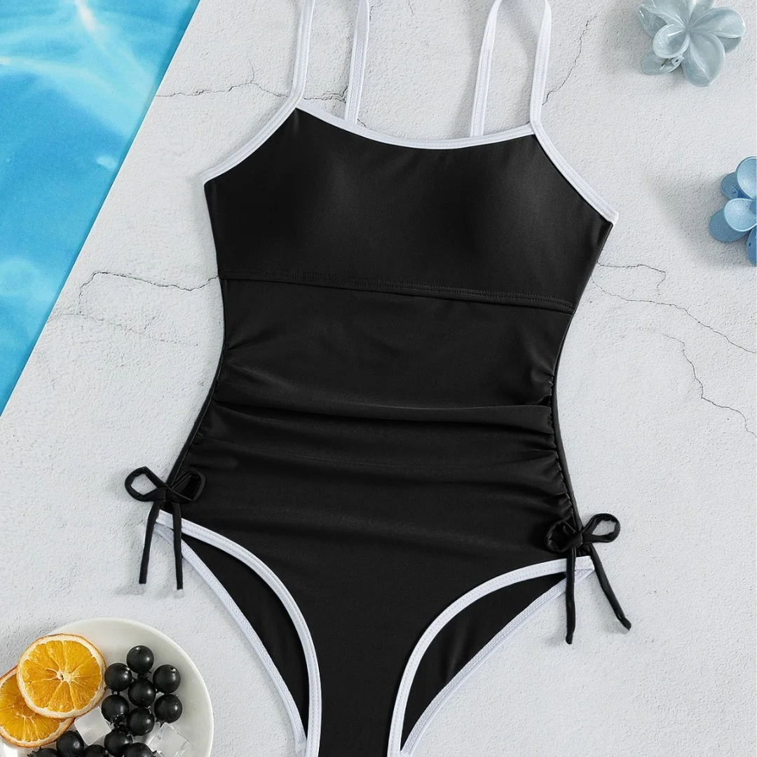 Maillot de Bain Fille Écume Marine – Image 3