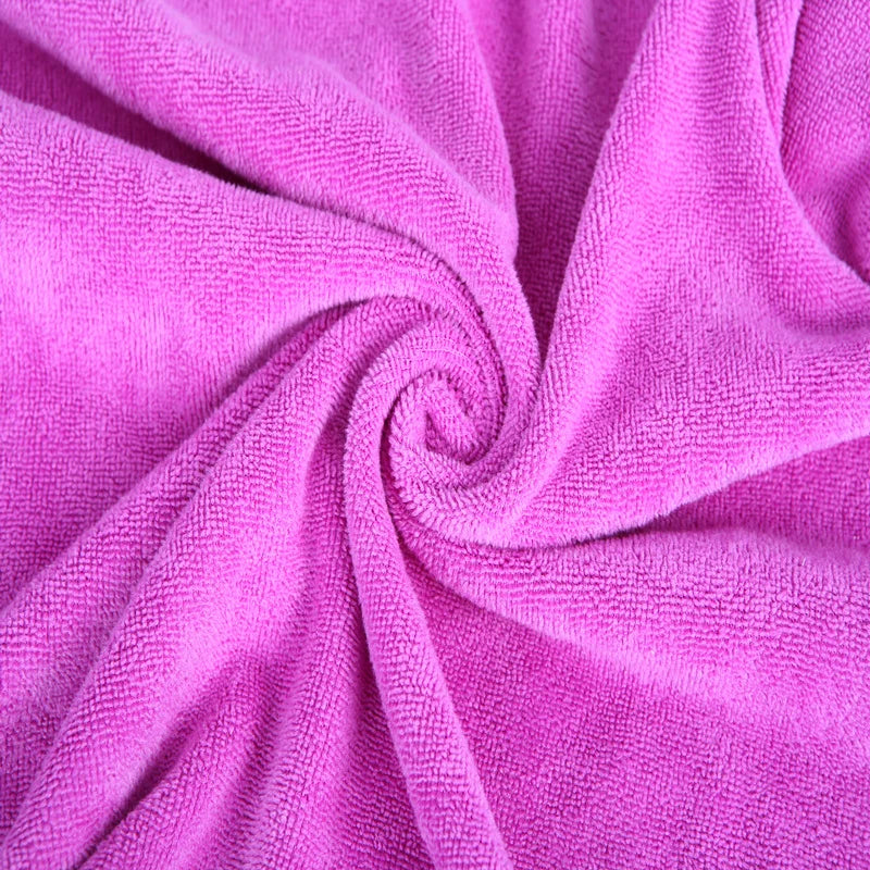 Texture douce serviette de plage grande taille