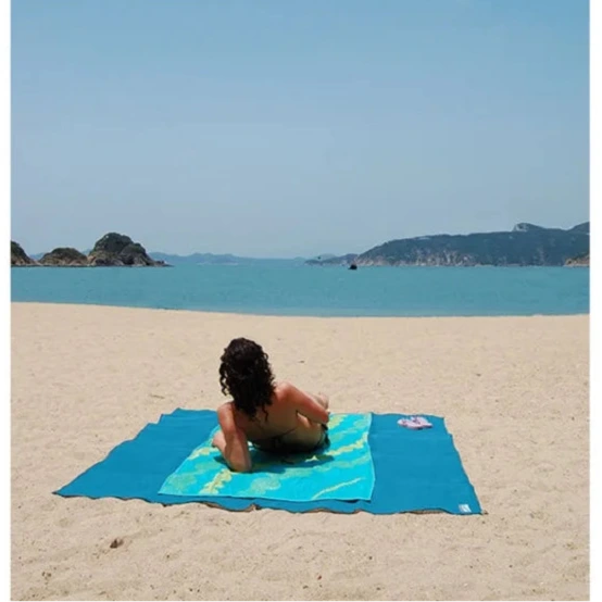 Serviette de plage 2 personnes épaisse et confortable
