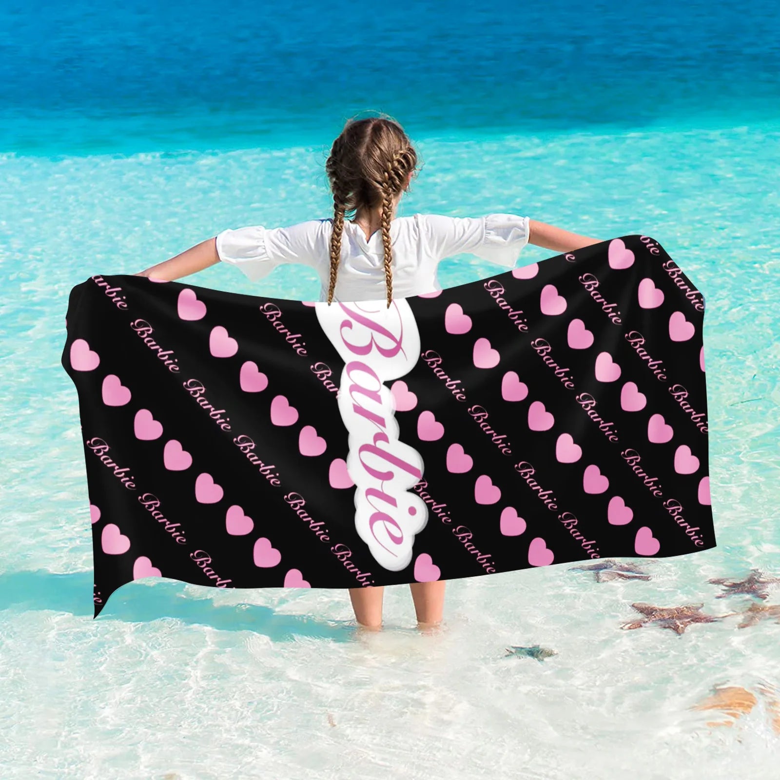 Serviette de plage Barbie parfaite pour piscine