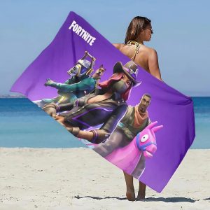 Serviette Fortnite avec logo graphique