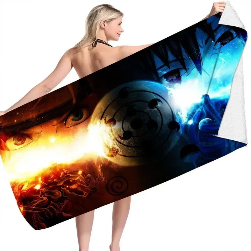 Accessoire plage Naruto résistant et absorbant