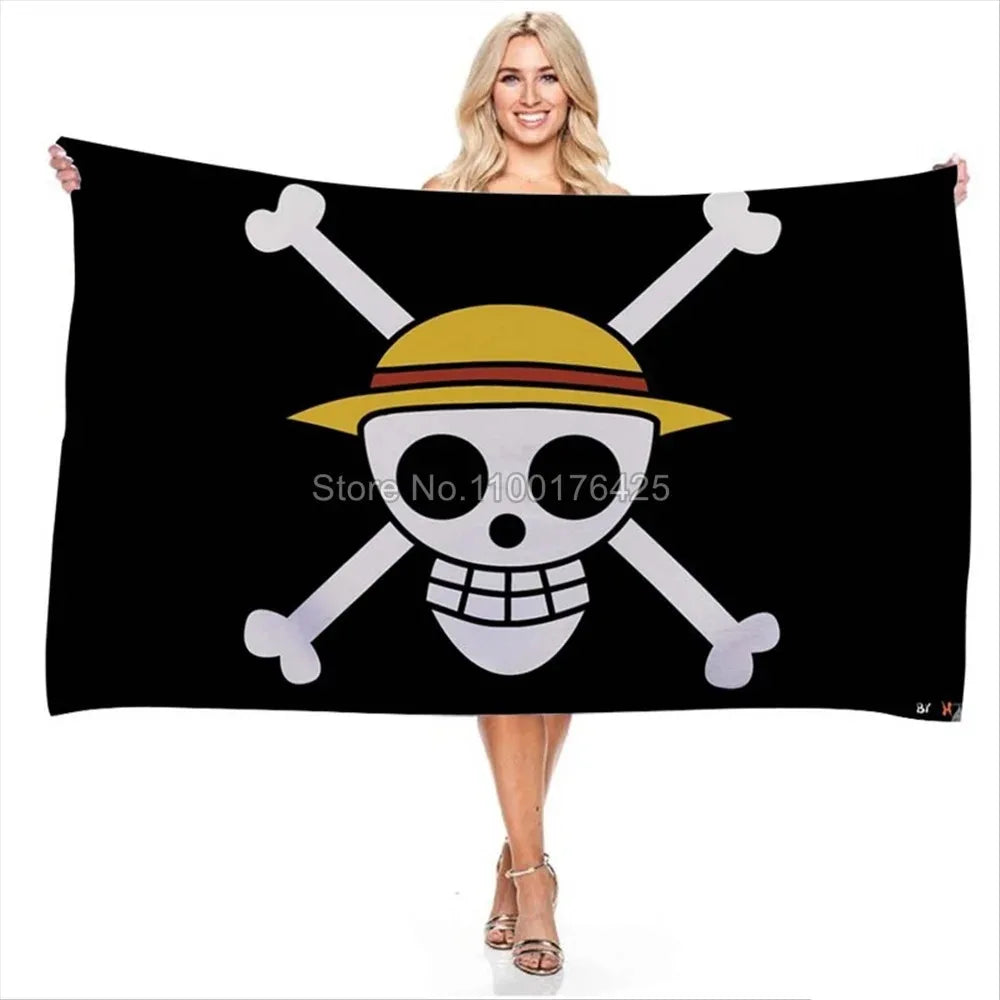 Accessoire de plage One Piece en microfibre