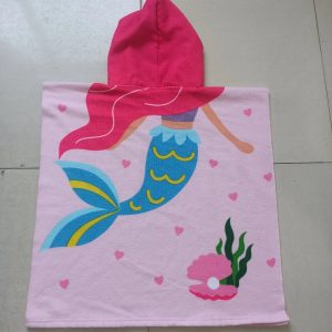 Serviette de plage ado fille en motif tropical