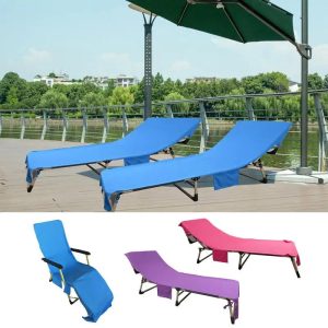 Confortable serviette de plage dossier relevé