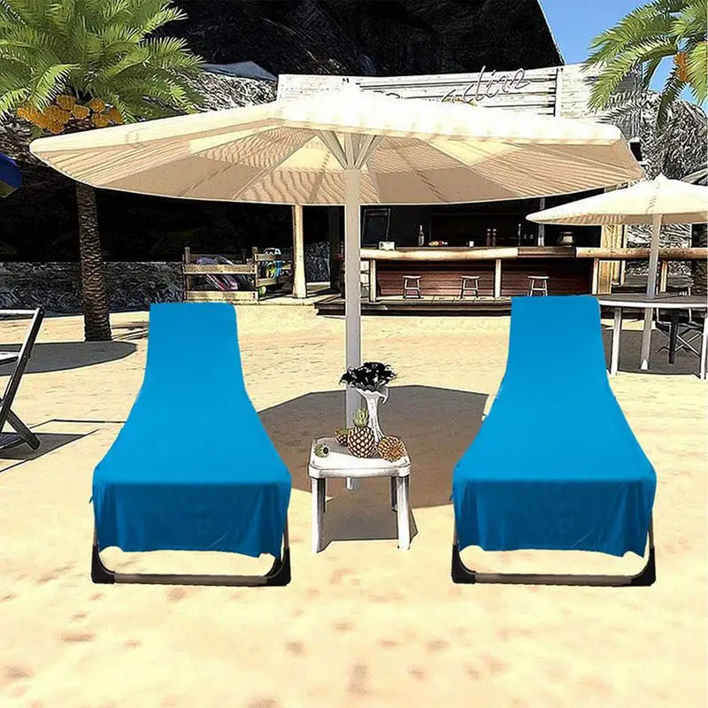 Serviette de plage pratique avec dossier intégré