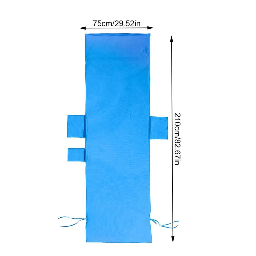 Serviette de plage ergonomique avec dossier