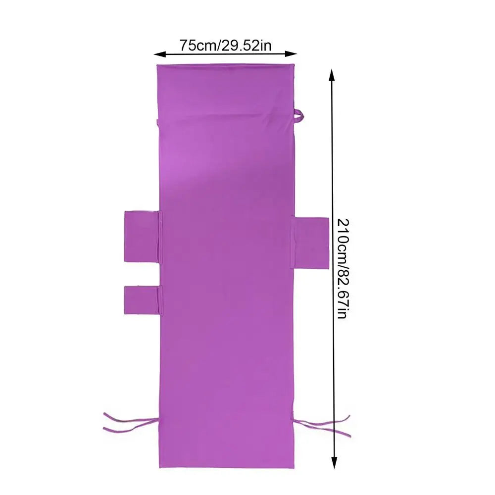 Serviette de plage avec dossier pour bains de soleil