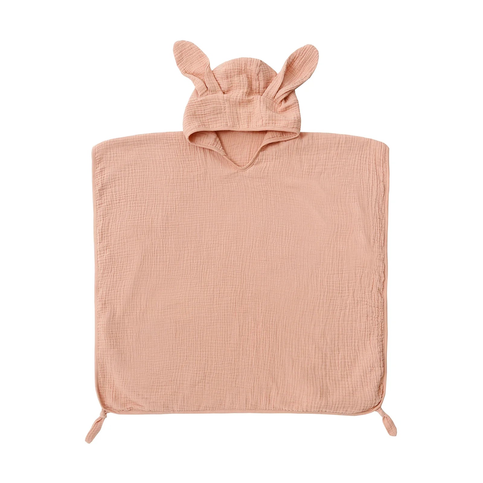 Serviette de plage bébé fille avec capuche