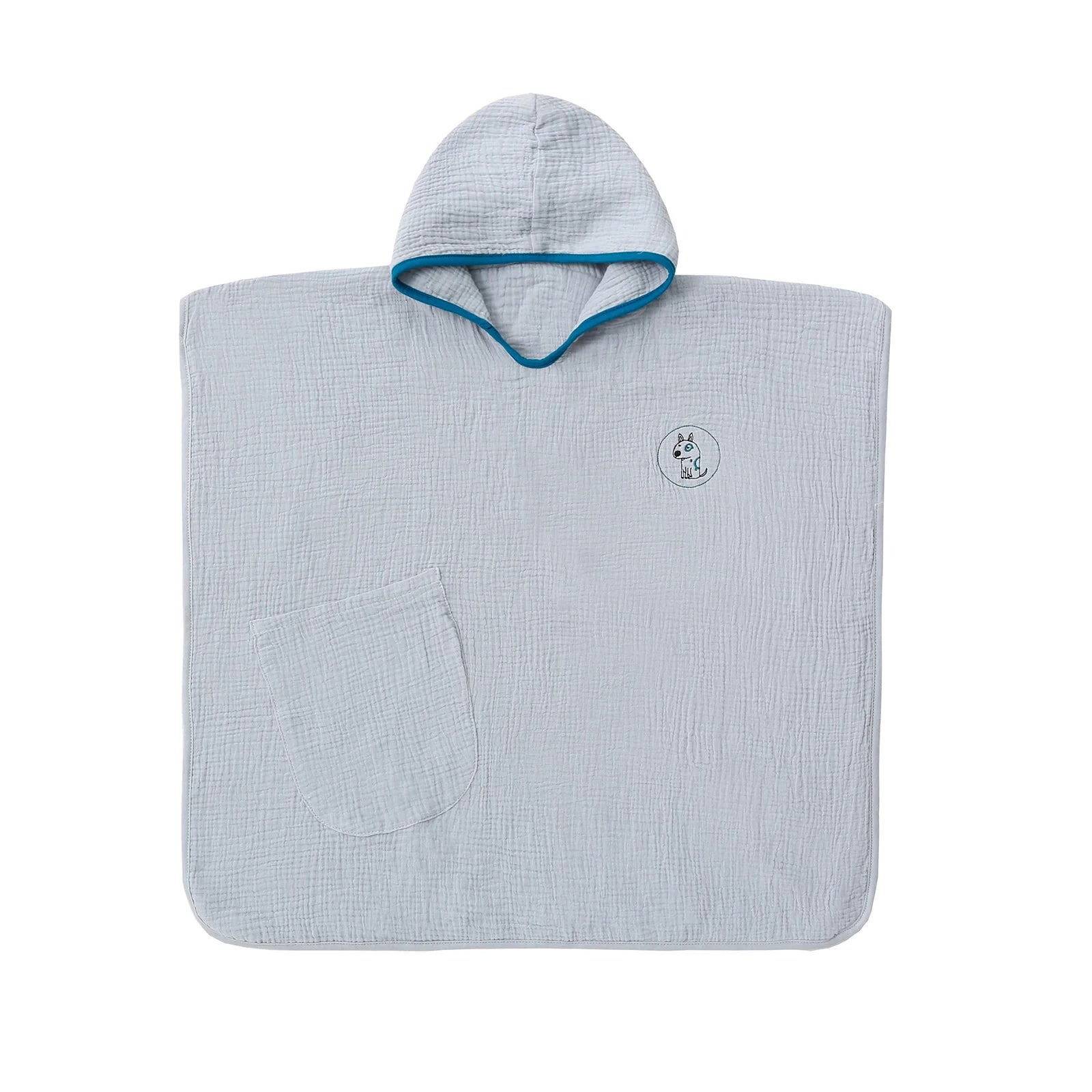 Serviette de plage pour bébé fille en éponge