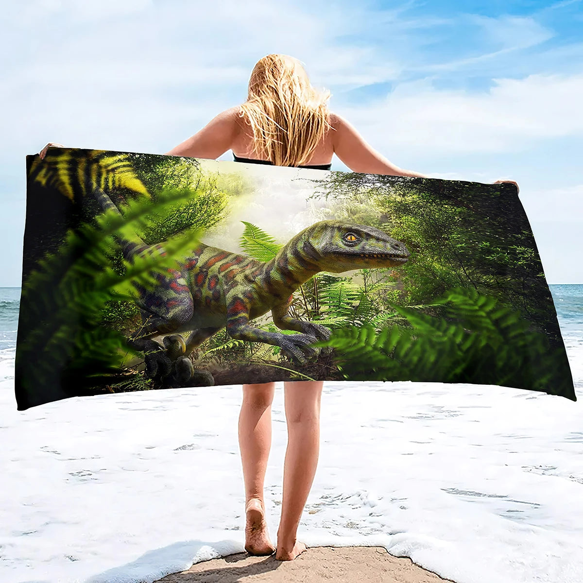 Accessoire plage dinosaure amusant