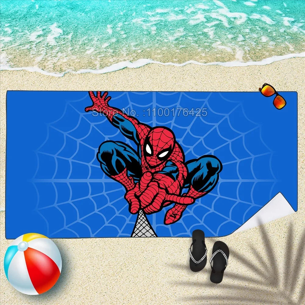 Serviette de plage garçon motif dinosaures