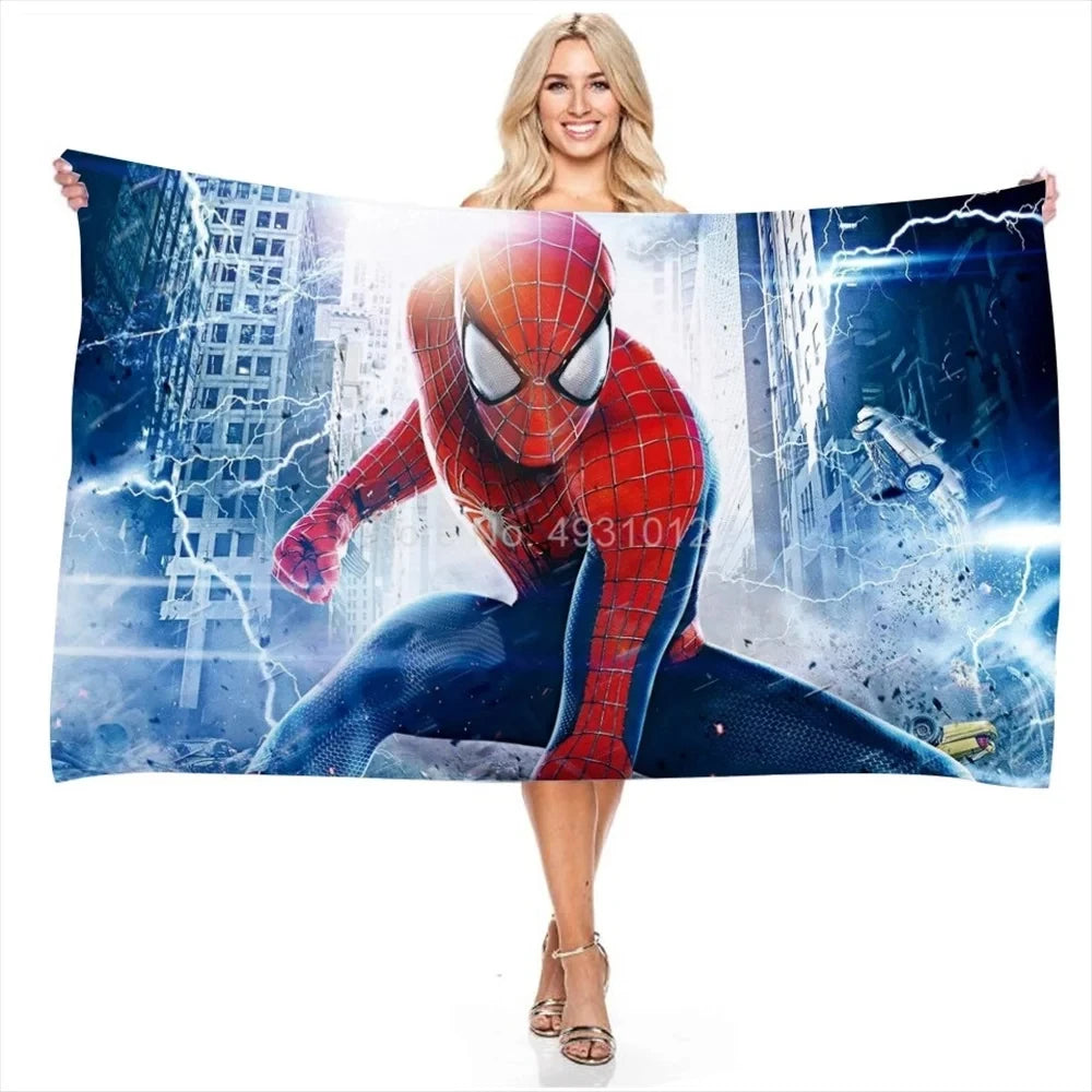Serviette de plage garçon thème océan