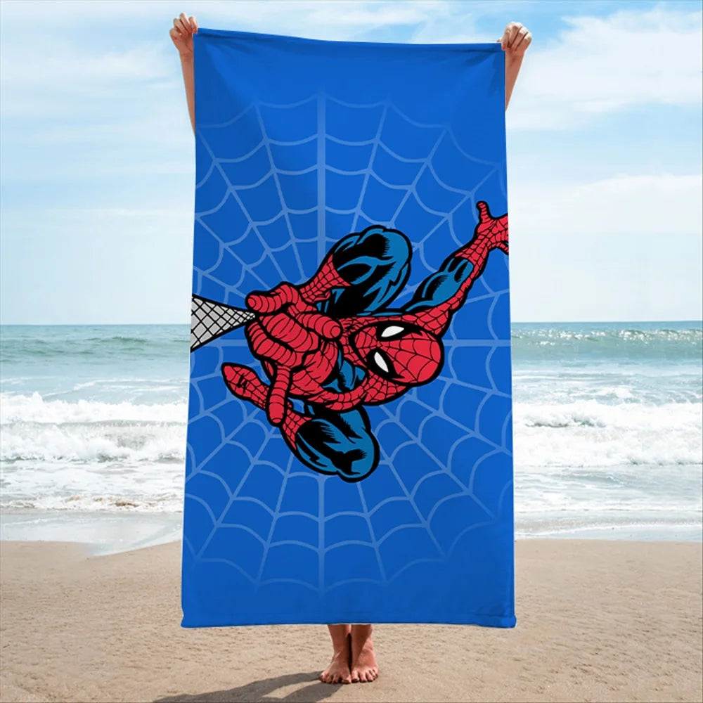 Serviette de plage garçon colorée