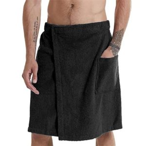 Serviette de plage XXL rayée multicolore