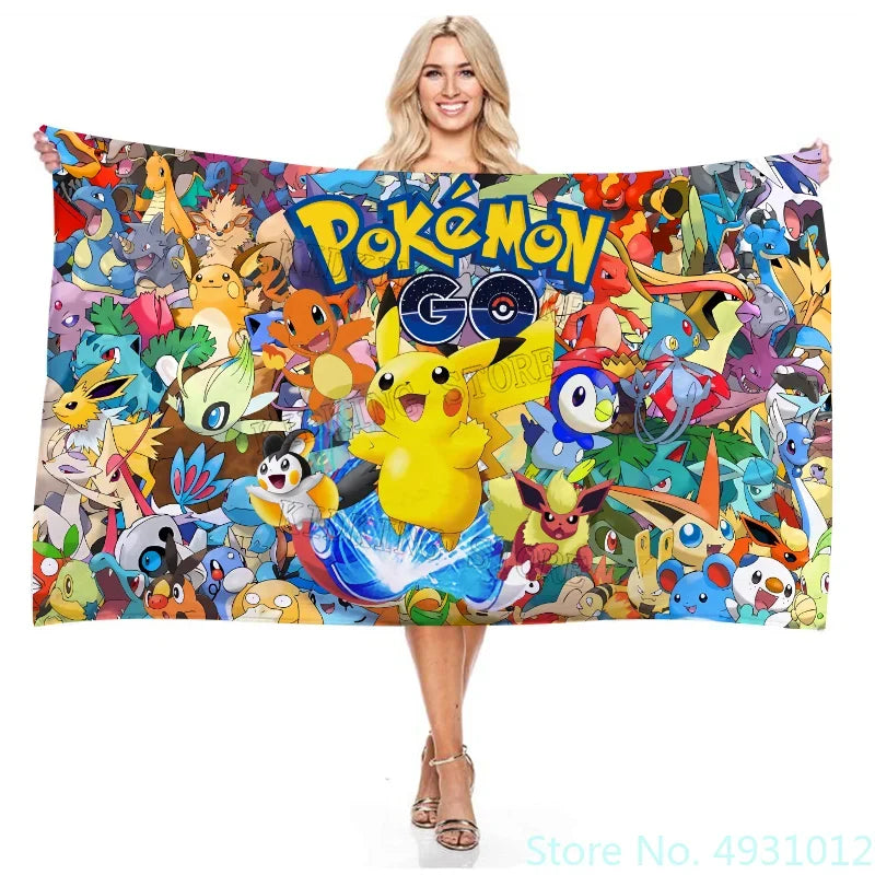 Cadeau parfait serviette plage Pokémon