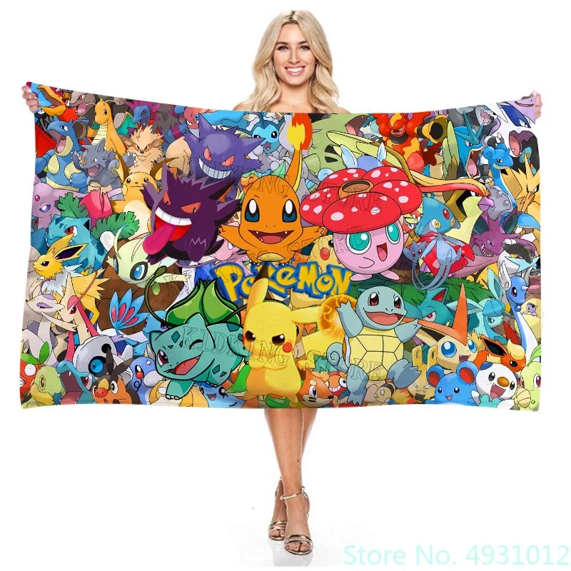 Fans Pokémon adorent cette serviette