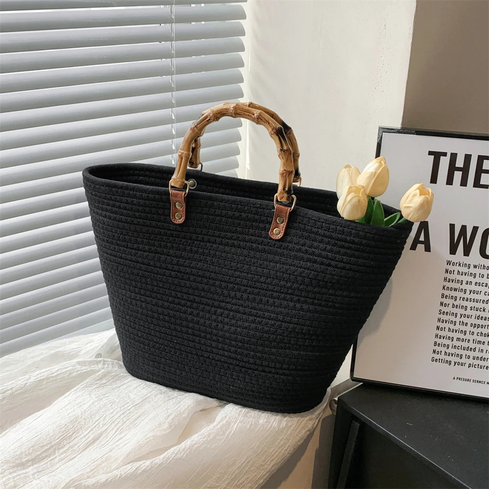 Design unique panier plage tendance marsala