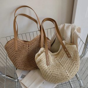 Sac en paille Zoya élégant