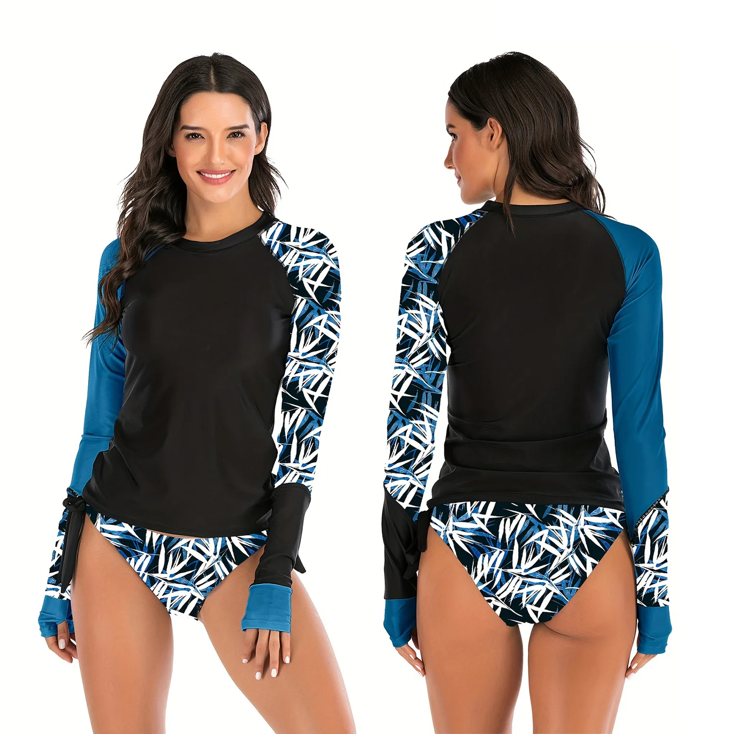 Maillot de Bain Femme 2 pièces UV léopard – Image 7
