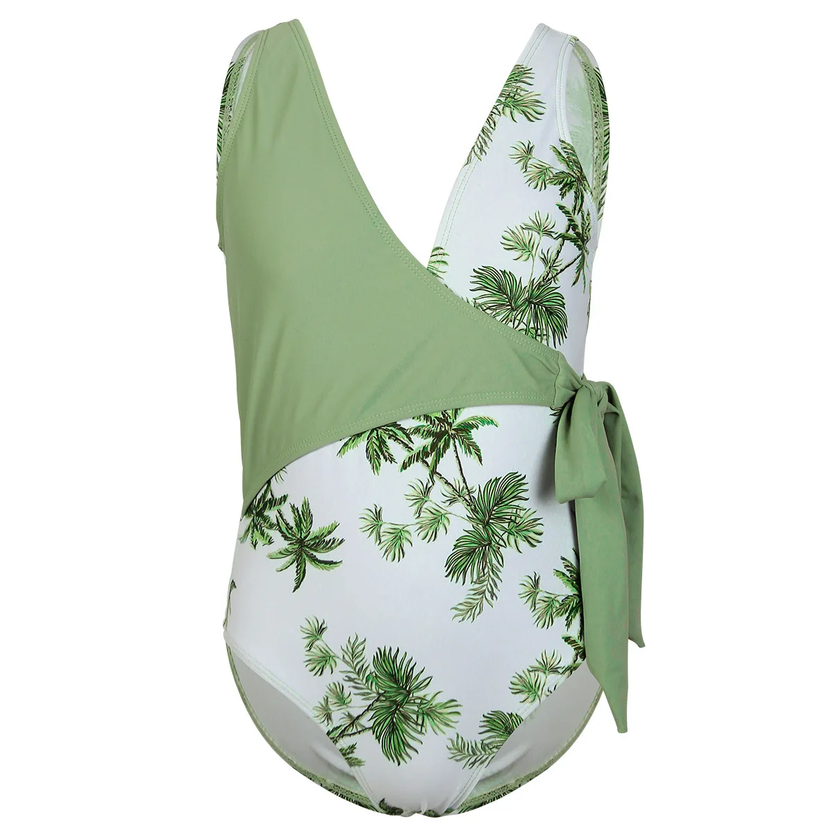 Maillot de Bain Fille 1 pièce croisé Plage – Image 4