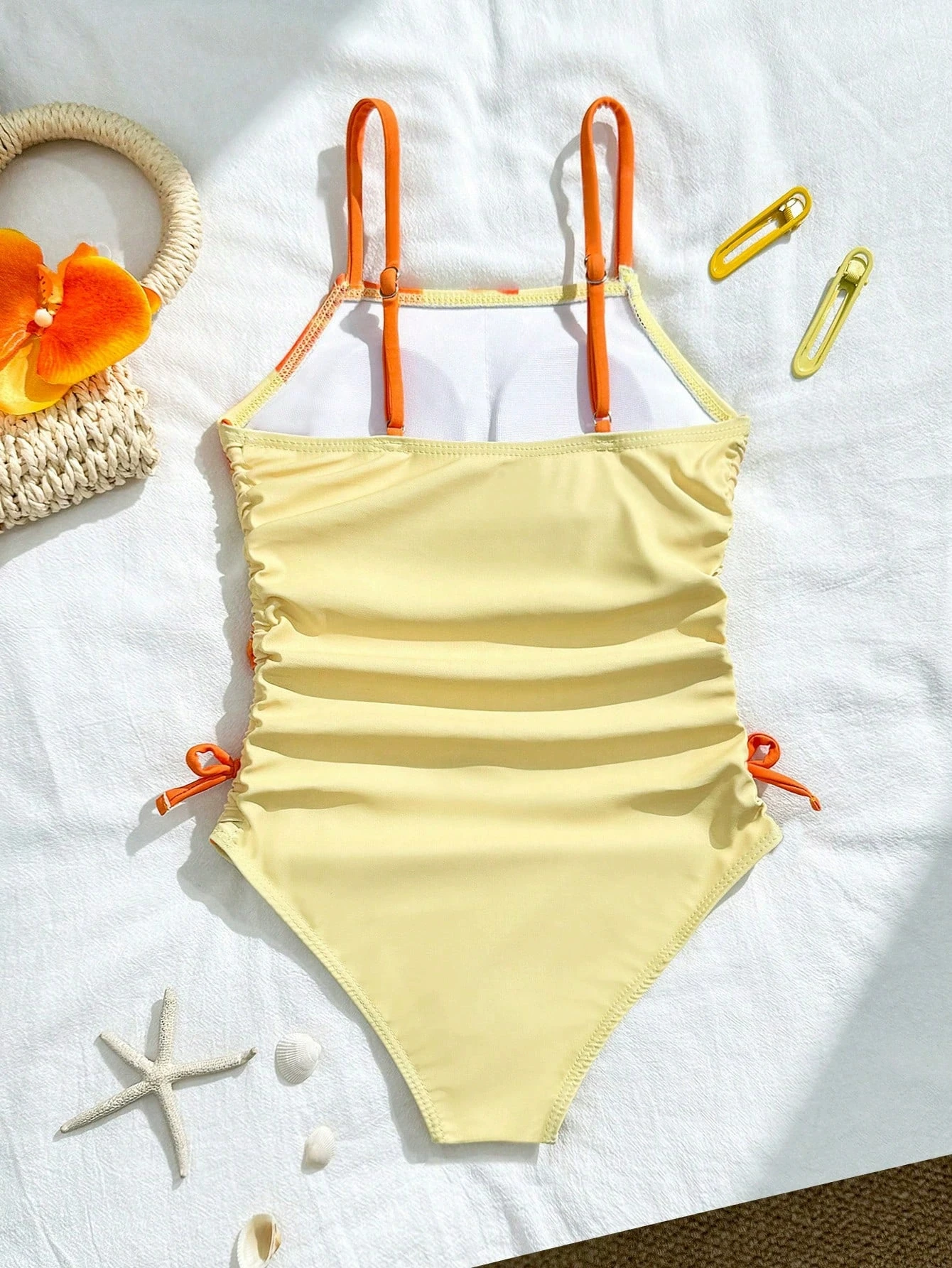 Maillot de bain enfant imprimé fleurs été