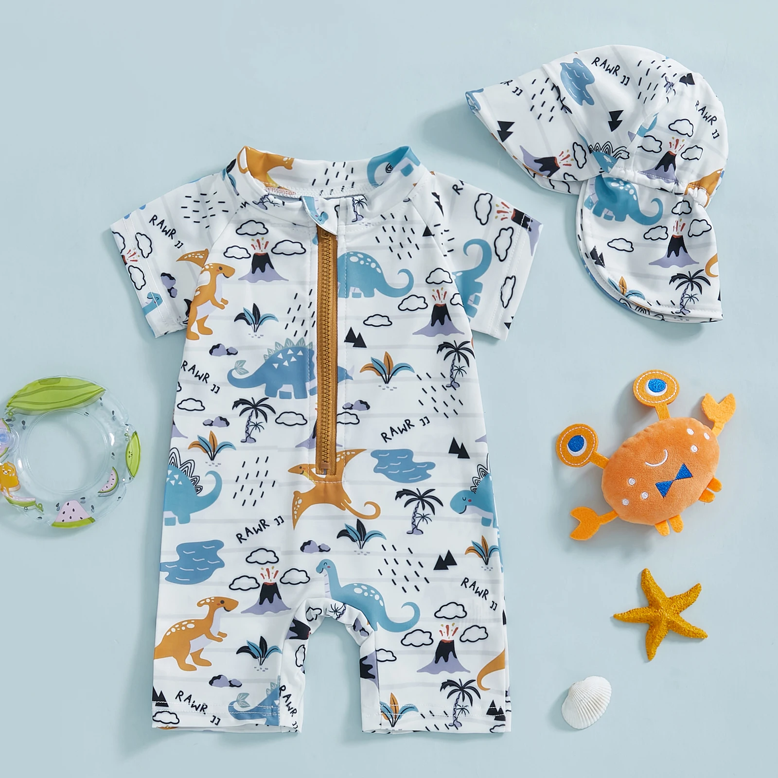 Combinaison Maillot de Bain Garçon Petit Crabe – Image 3