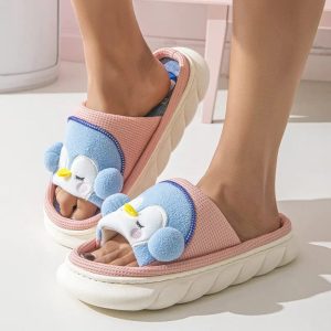 Sandales de plage enfant motif pingouin