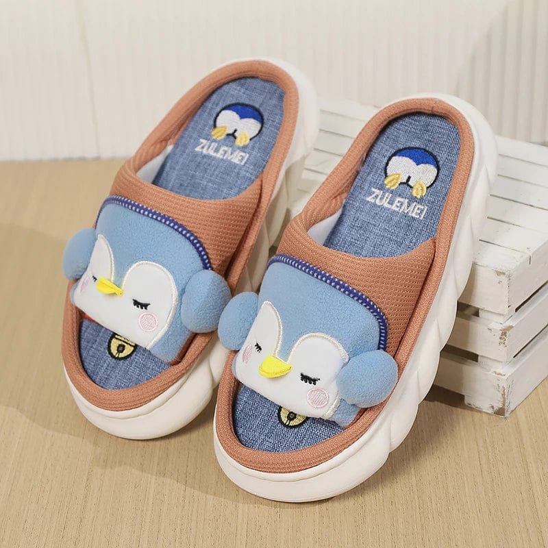 Sandales de plage enfant avec pingouin