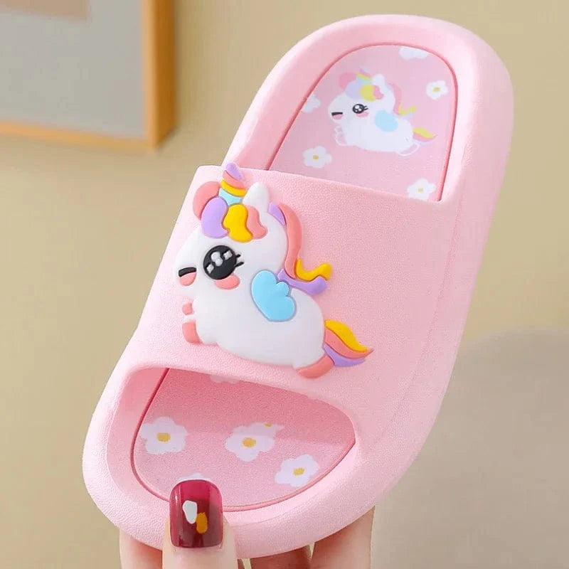 Sandales confortables enfant design licorne