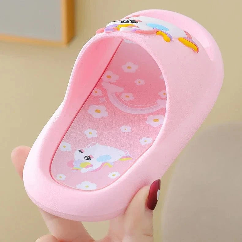 Chaussures enfant été style licorne