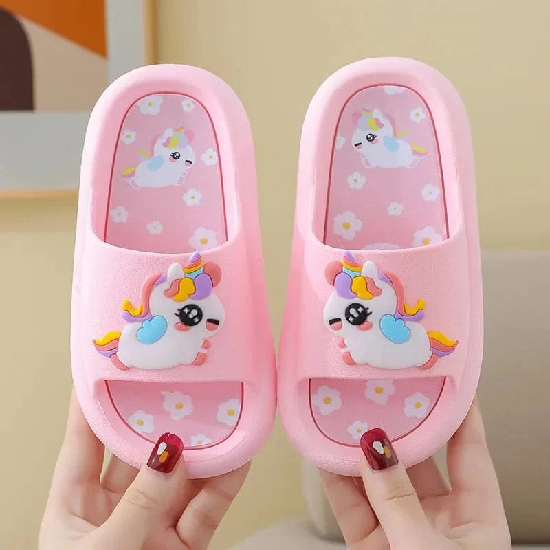 Sandales légères enfant thème licorne