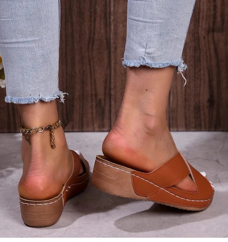 Sandales d'été femme avec style