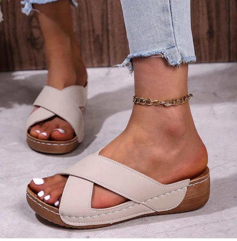 Confortables sandales de plage femme