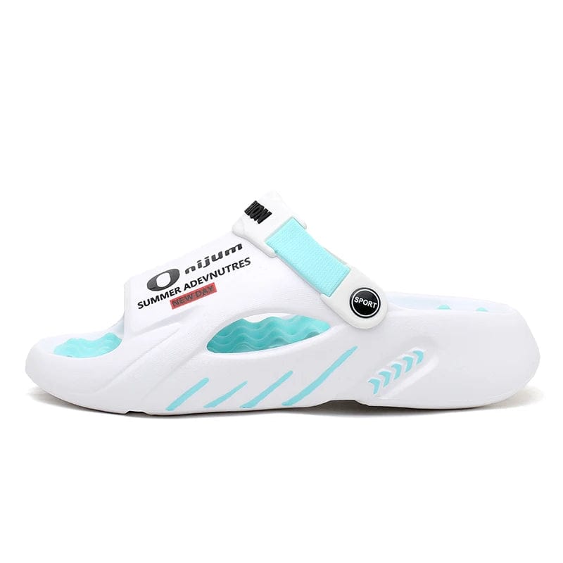 Claquettes fashion pour vacances homme